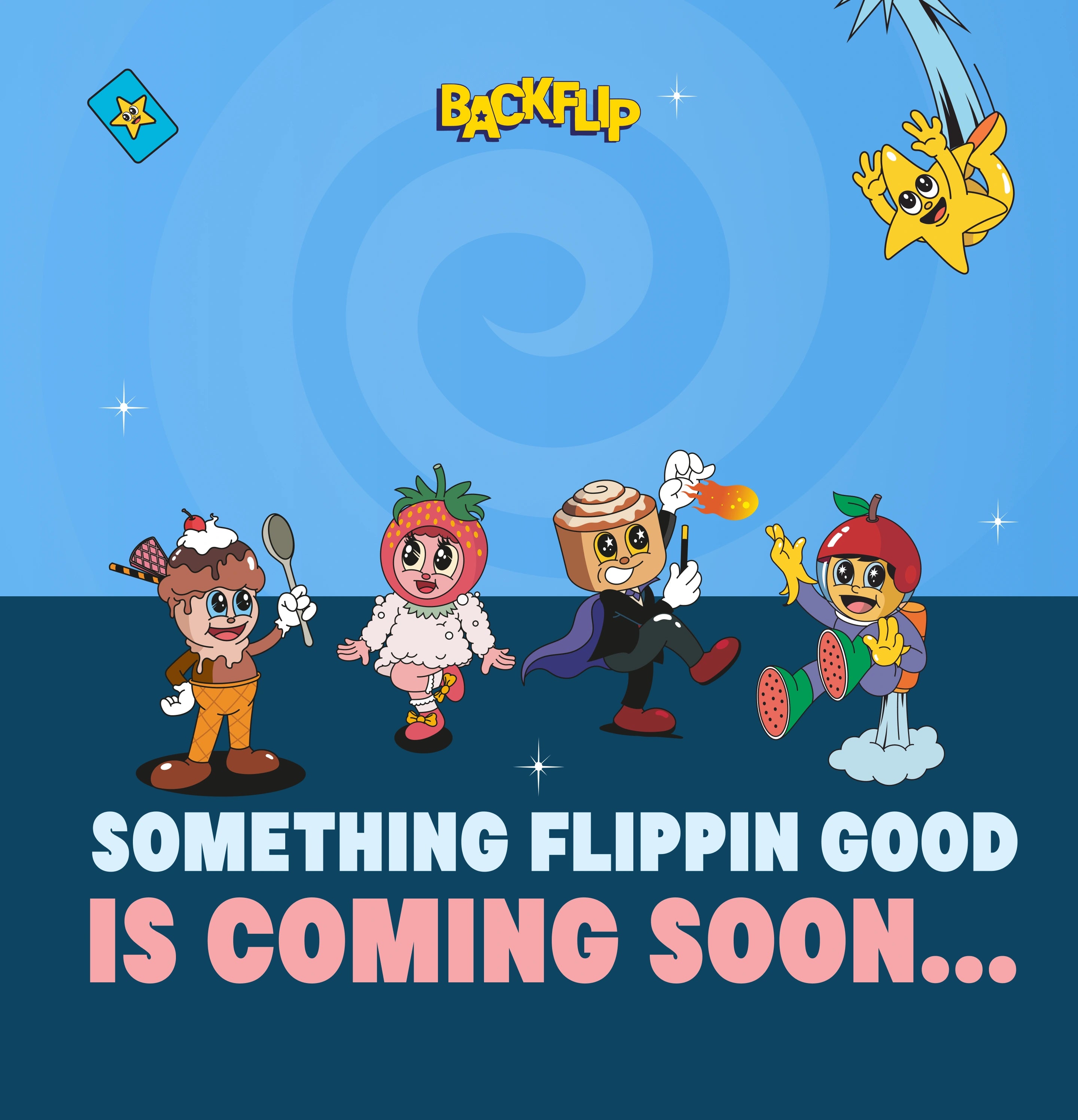 Backflip coming soon artwork