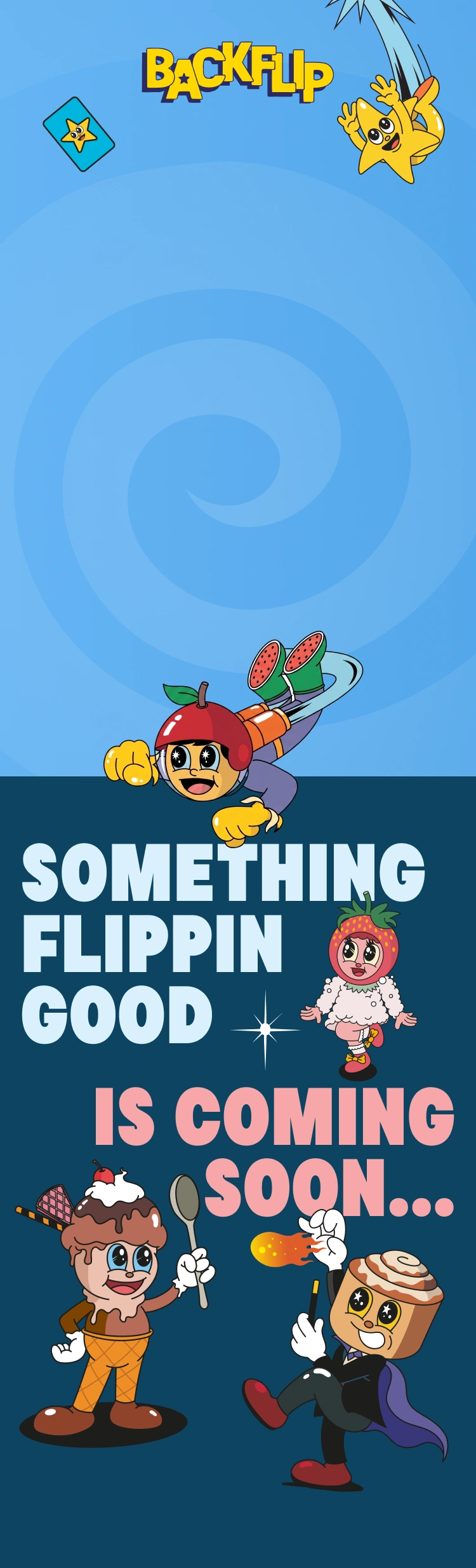Backflip coming soon artwork